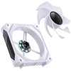 Jonsbo ZL-120WR korpuso ventiliatorius, Reverse Blade, PWM, ARGB – 120mm, baltos spalvos, 3-Pack