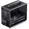 Jonsplus Z20 Micro-ATX kompiuterio korpusas, mit Tragegriff – juodos spalvos