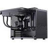 Jonsplus Z20 Micro-ATX kompiuterio korpusas, mit Tragegriff – juodos spalvos