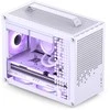 Jonsplus Z20 Micro-ATX kompiuterio korpusas, mit Tragegriff – baltos spalvos