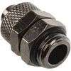 Kein Hersteller Tiesus G1/4 colio vidinis sriegis be gamintojo jungties su 11/8 mm nikelio juodumo jungtimi