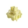 Klaviatūra AKKO V3 Pro Kreminis Geltona Switches, mechaniniai, 5-Pin, linear, MX-Stem, 50g – 45 vnt