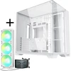 Lian Li O11 Vision Compact + TRYX PANORAMA SE ARGB pilnas vandens aušinimo rinkinys – baltas, 360 mm