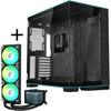 Lian Li O11D EVO RGB + TRYX PANORAMA ARGB Complete Vanduo Cooling - juodas, 360mm