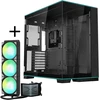 Lian Li O11D EVO RGB + TRYX PANORAMA SE ARGB Complete Vanduo Cooling - juodas, 360mm