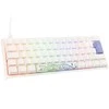 Klaviatūra Ducky Ducky One 2 Pro Mini Baltas Edition Klaviatūra žaidimams, RGB LED - Gateron Geltona