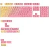 Klaviatūra Glorious GPBT Gradient Keycaps, ANSI išdėstymas US, PBT, Dye-Sub – Grapefruit