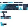 Klaviatūra Glorious GPBT Gradient Keycaps, ANSI išdėstymas US, PBT, Dye-Sub – Celestial Ice