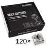 Glorious Speed Kailh Silver Switches klavišai klaviatūrai (120 vnt)