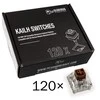 Glorious Box Kailh Brown Switches klavišai klaviatūrai (120 vnt)