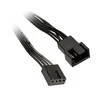 Kolink 4-pin PWM extension 30 cm – juodas