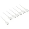 Kolink ARGB 1-6 splitter cable – 30cm, baltas