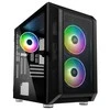 Kolink Citadel Mesh RGB Micro-ATX case – juodos spalvos
