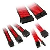 Kolink Core Adept Braided Cable Extension Kit - Raudona