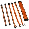 Kolink Core Adept Braided Cable Extension Kit – oranžinės spalvos