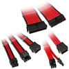 Kolink Core Adept Braided Cable Extension Kit - Raudona