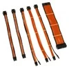 Kolink Core Adept Braided Cable Extension Kit – oranžinės spalvos