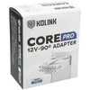Kolink Core Pro 12V-2×6 90 Degree Adapteris – Type 2, baltos spalvos