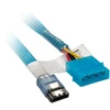 Kolink SATA Data & Power Cable, Internal - Mėlyna