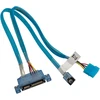 Kolink SATA Data & Power Cable, Internal - Mėlyna