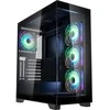 Kolink Unity Peak ARGB Midi-Tower Showcase, Tempered Glass – juodos spalvos