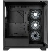 Kolink Unity Peak ARGB Midi-Tower Showcase, Tempered Glass – juodos spalvos