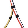 Label The Cable PAŽYMĖKITE THE CABLE PRO Roll Dual Velcro ritinėlis 25m - geltonas