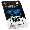 Lamptron Webcam Slide Cover, 3 vnt – juodos spalvos