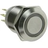 Lamptron Vandalism Switch 19mm – Silverline – red
