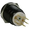 Lamptron Vandal Resistant Switch 19mm – Blackline – raudonos spalvos