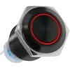 Lamptron Vandal Resistant Switch 19mm – Blackline – raudonos spalvos