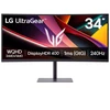 Žaidimų monitorius LG UltraGear 34G630A-B, 34" UWQHD (3440x1440) lenktas VA, 21:9, 160Hz, 1ms, HDR10, FreeSync