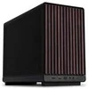 Lian Li DAN Cases A3-mATX - Walnuss, juodas + 3x UNI FAN SL-INF 120 ARGB Reverse Blade Lüfter + 1x Standard PWM Lüfter - 120mm (Inkl. Controller)