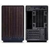 Lian Li DAN Cases A3-mATX - Walnuss, juodas + 3x UNI FAN SL-INF 120 ARGB Reverse Blade Lüfter + 1x Standard PWM Lüfter - 120mm (Inkl. Controller)