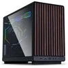 Lian Li DAN Cases A3-mATX Wood Edition Front Panel – Walnut, juodos spalvos