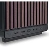 Lian Li DAN Cases A3-mATX Wood Edition Front Panel – Walnut, juodos spalvos