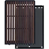 Lian Li DAN dėklai A3-mATX Wood Edition priekinis skydelis – Riešutas, juodos spalvos