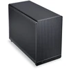 Lian Li DAN Cases A3-mATX - juodas + 3x UNI FAN SL-INF 120 ARGB reverse blade fans + 1x standard PWM fan - 120mm