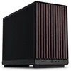 Lian Li DAN Cases A3-mATX - Walnut, juodas + 3x UNI FAN SL-INF 120 ARGB Reverse Blade Fans + 1x Standard PWM Fan - 120mm