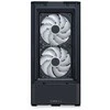 Lian Li LANCOOL 207 PC kompiuterio korpusas, Midi-Tower, ATX, Tempered Glass – juodos spalvos