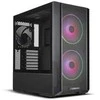 Lian Li LANCOOL 216 PC-Gehäuse Bundle + HYDROSHIFT II LCD-S 360TL AiO + - juodas