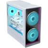 Lian Li LANCOOL 217 INF PC Case Bundle + 3x UNI FAN SL-INF 120 Reverse Blade Fans - Baltas
