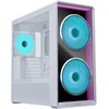 Lian Li LANCOOL 217 INF PC Case Bundle + 3x UNI FAN SL-INF 120 Reverse Blade Fans - Baltas