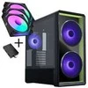 Lian Li LANCOOL 217 INF PC-Gehäuse Bundle + 3x UNI FAN SL-INF 120 Reverse Blade Lüfter - juodas