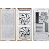 Lian Li LANCOOL 217 PC-kompiuterio korpusas, Midi-Tower, ATX, Tempered Glass – baltos spalvos