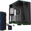 Lian Li O11 Dynamic EVO RGB PC Case Bundle + HydroShift II LCD-S 360TL AiO - Juodas