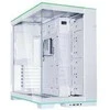 Lian Li O11 Dynamic EVO RGB PC-Gehäuse Bundle + HydroShift II LCD-S 360TL AiO + 6x UNI FAN SL-INF 120 Reverse Blade Lüfter - baltas