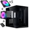 Lian Li O11 Dynamic Mini V2 "Total Flow" UNI FAN SL INF Edition - juodas (Incl. Controller)