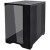 Lian Li O11 Vision Compact PC-Gehäuse Bundle + 3x UNI FAN SL-INF 120 Reverse Blade Lüfter - juodas