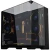 Lian Li O11 Vision Compact PC-Gehäuse Bundle + 3x UNI FAN SL-INF 120 Reverse Blade Lüfter - juodas